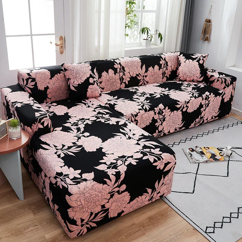 Corner Sofa Cover - Azrose - Adaptable & Expandable