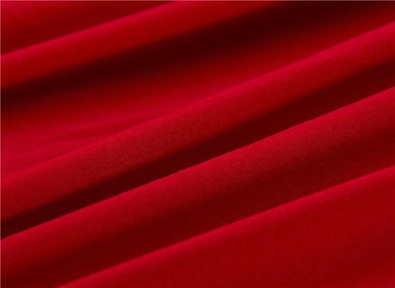 Corner Sofa Cover - Cardinal red - Adaptable & Expandable - Image 4