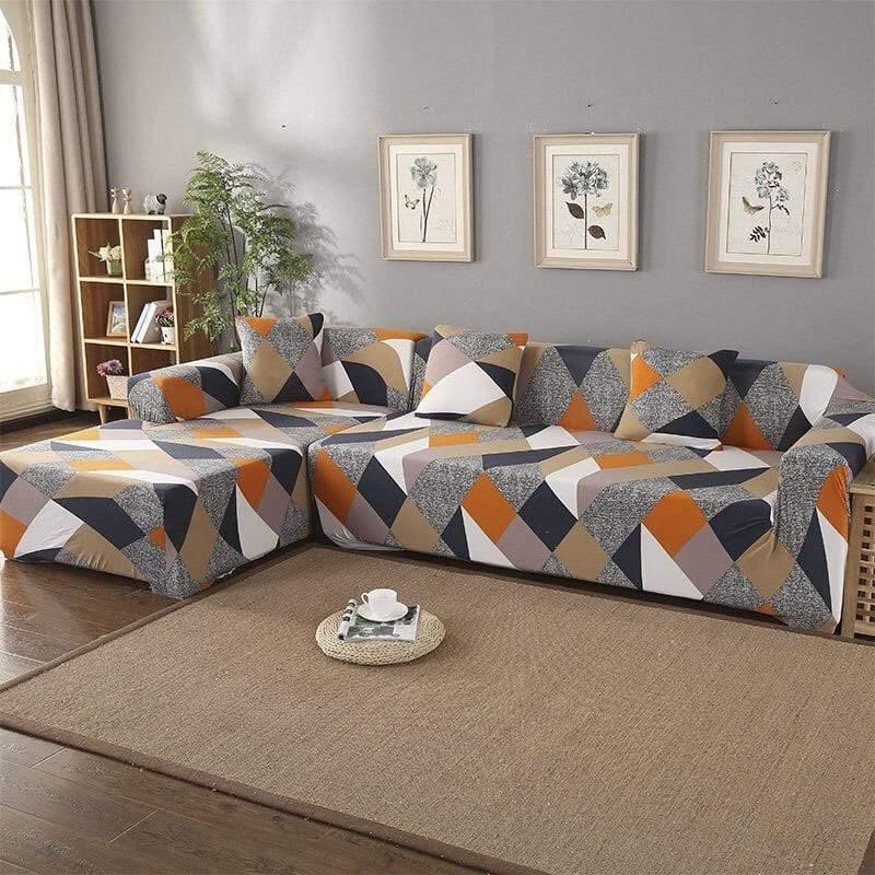 Corner Sofa Cover - Esagonali - Adaptable & Expandable - Image 6