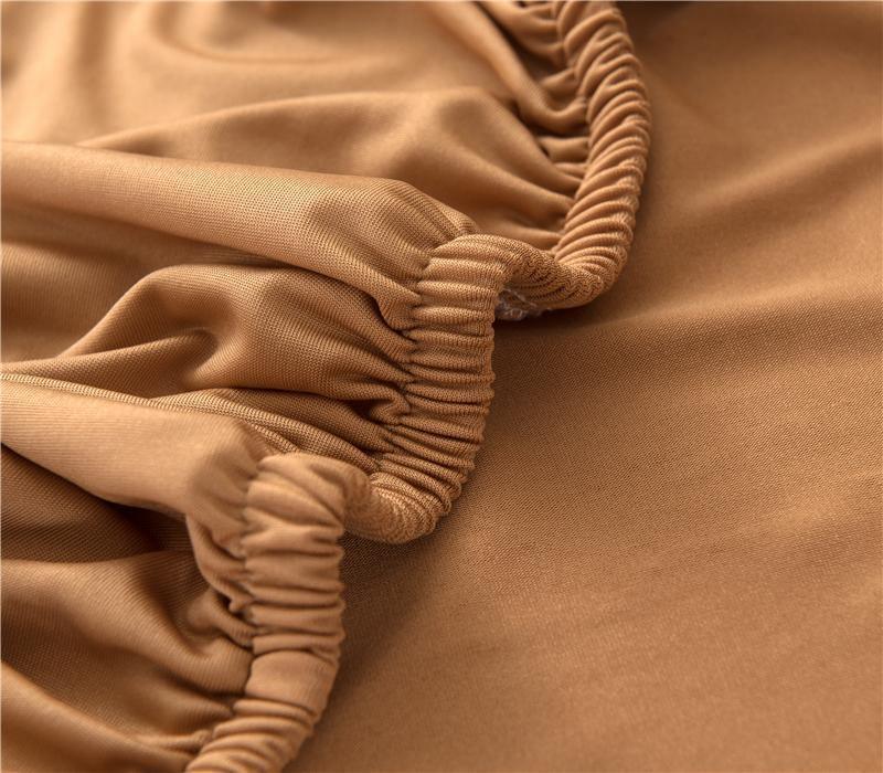 Corner Sofa Cover - Ocher - Adaptable & Expandable - Image 4