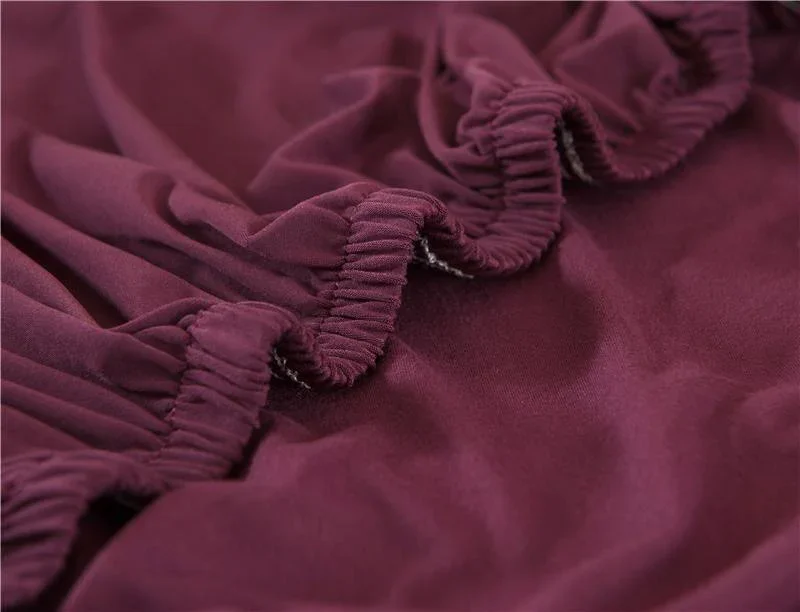 Corner Sofa Cover - Purple - Adaptable & Expandable - Image 4