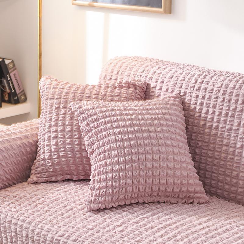 Pillow Cover - Bubble Fabric - Pink