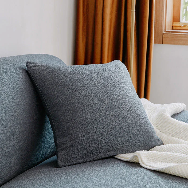 Pillow Cover - Bubble Gauze - Medium Gray - Waterproof - Image 2