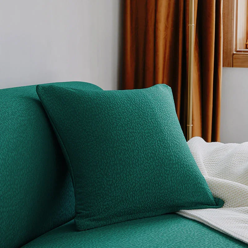 Pillow Cover - Bubble Gauze - Pine Green - Waterproof - Image 2