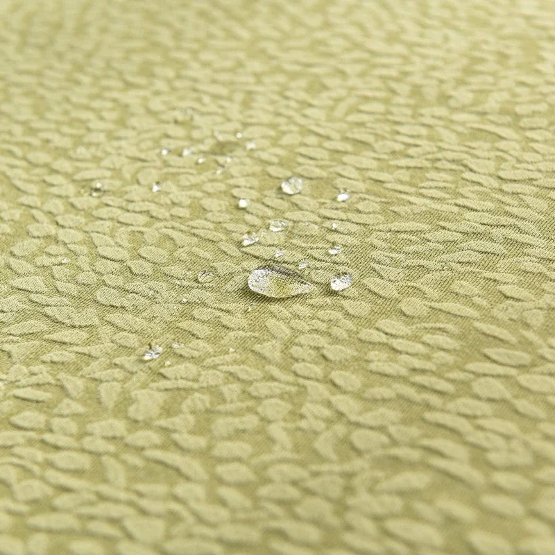 Pillow Cover - Bubble Gauze - Yellow-Green - Waterproof - Image 2