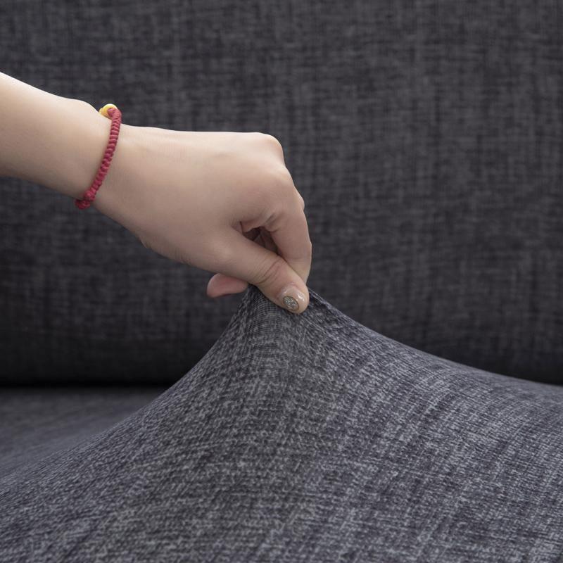 Pillow Cover - Cross pattern - Dark Grey - Image 2