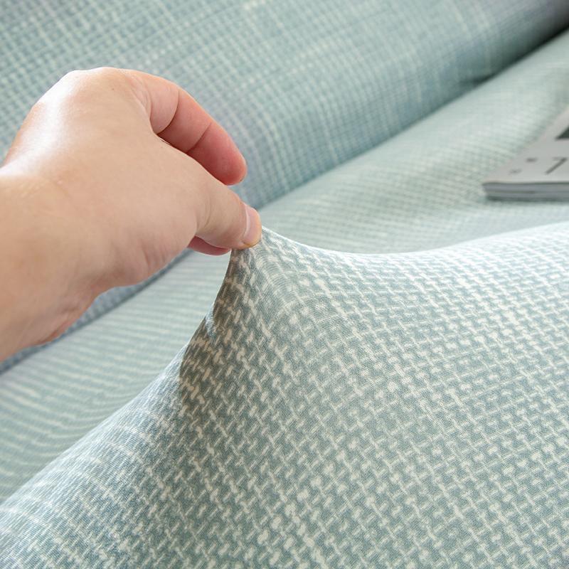 Pillow Cover - Cross pattern - Pastel Green - Image 2