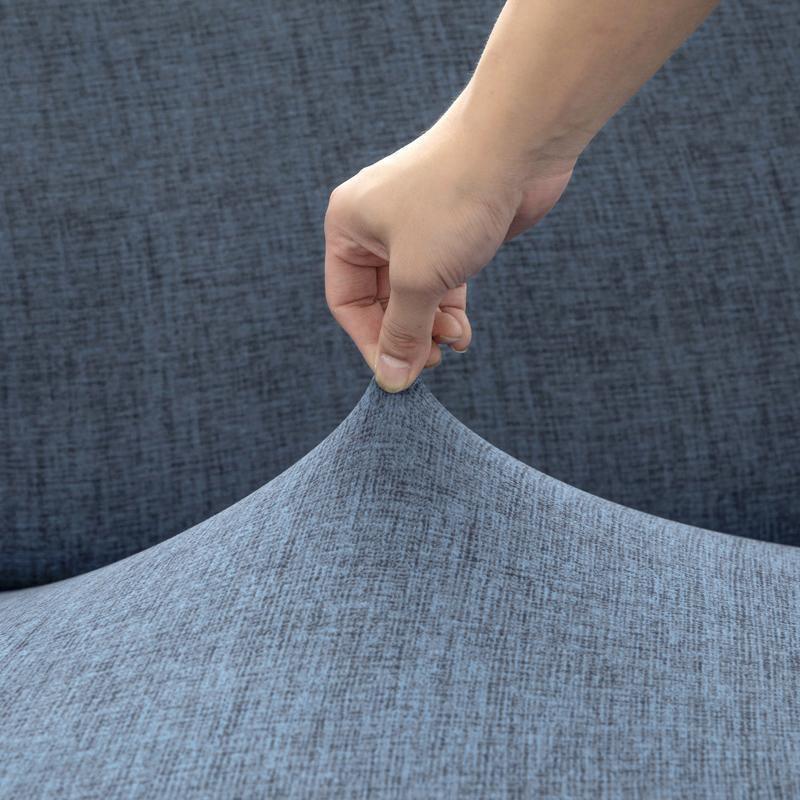 Pillow Cover - Cross pattern - Slate Blue - Image 2