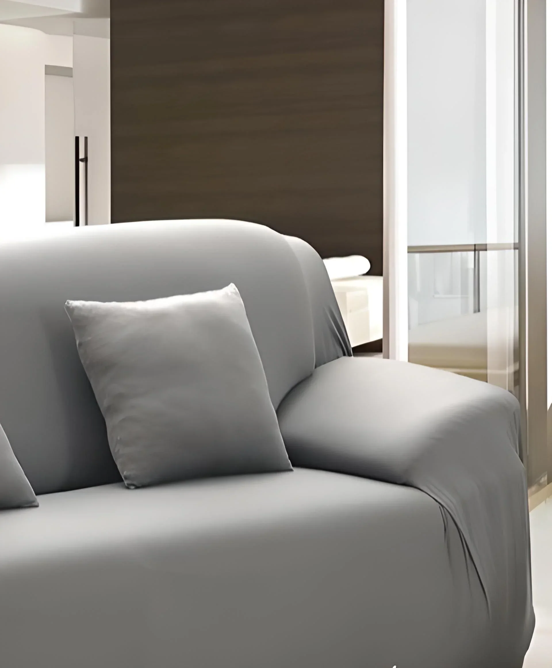 Pillow Cover - Mouse Grey