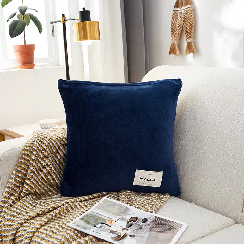 Pillow Cover - Velvet - Navy Blue