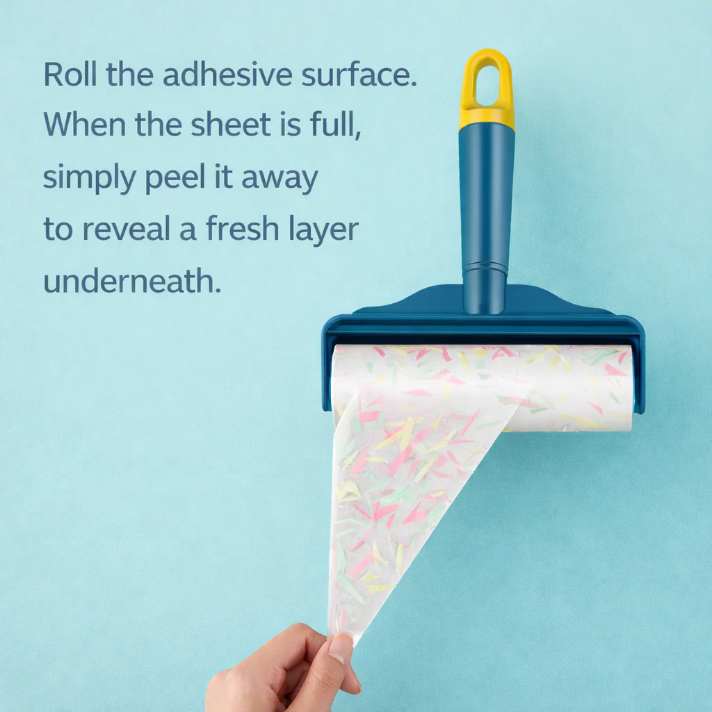 Reusable Lint Sticky Roller - Image 4