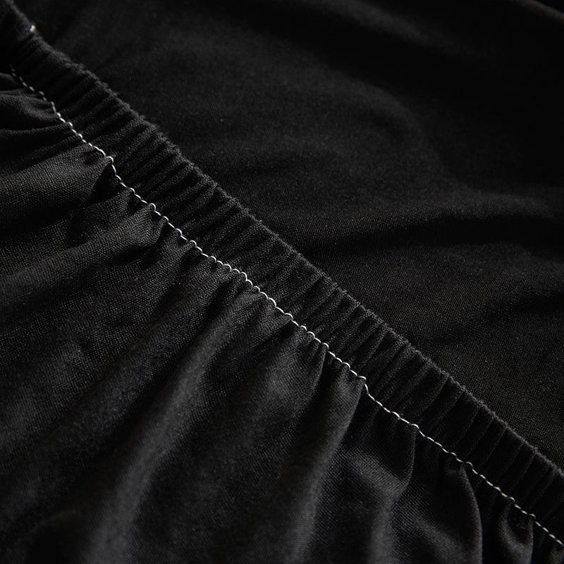 Sofa Bed Cover - Black - Adaptable & Expandable - Image 5
