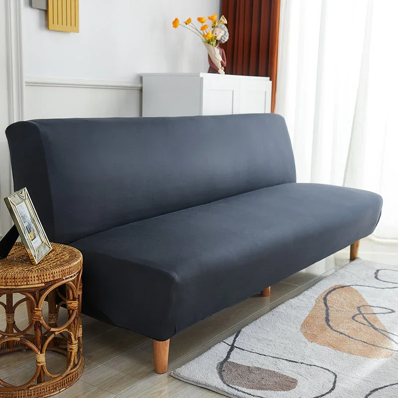 Sofa Bed Cover- Graphite Black - Adaptable & Expandable - Image 2