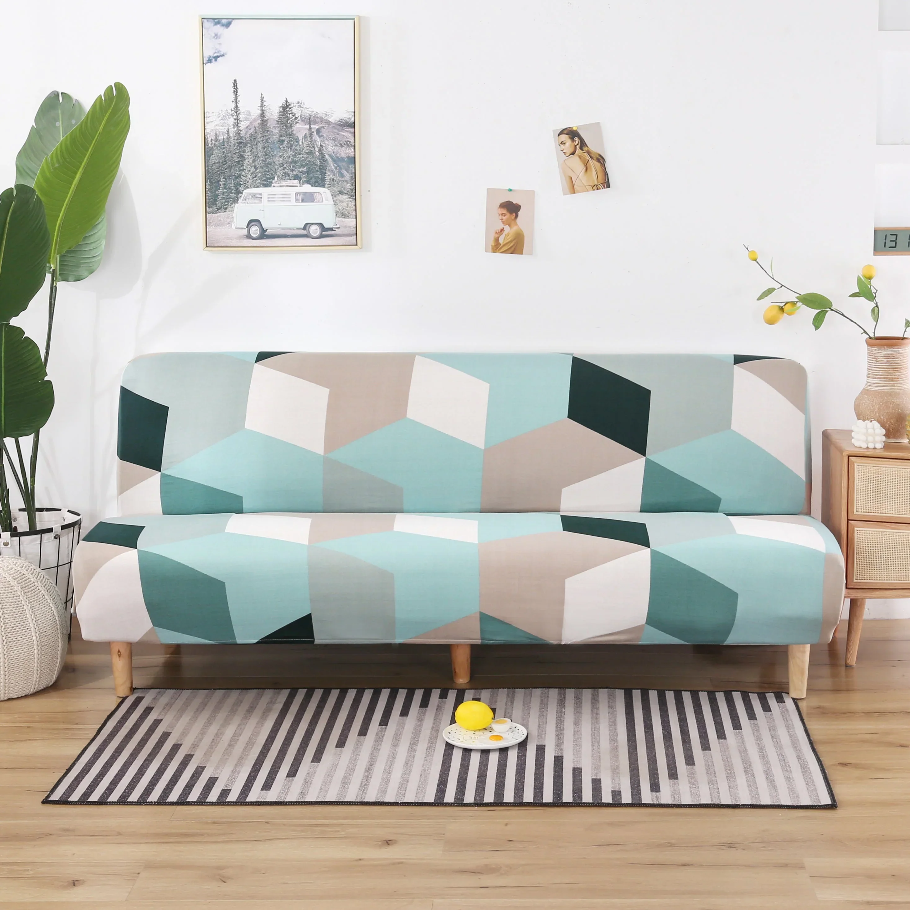 Sofa Bed Cover - Greenoo - Adaptable & Expandable