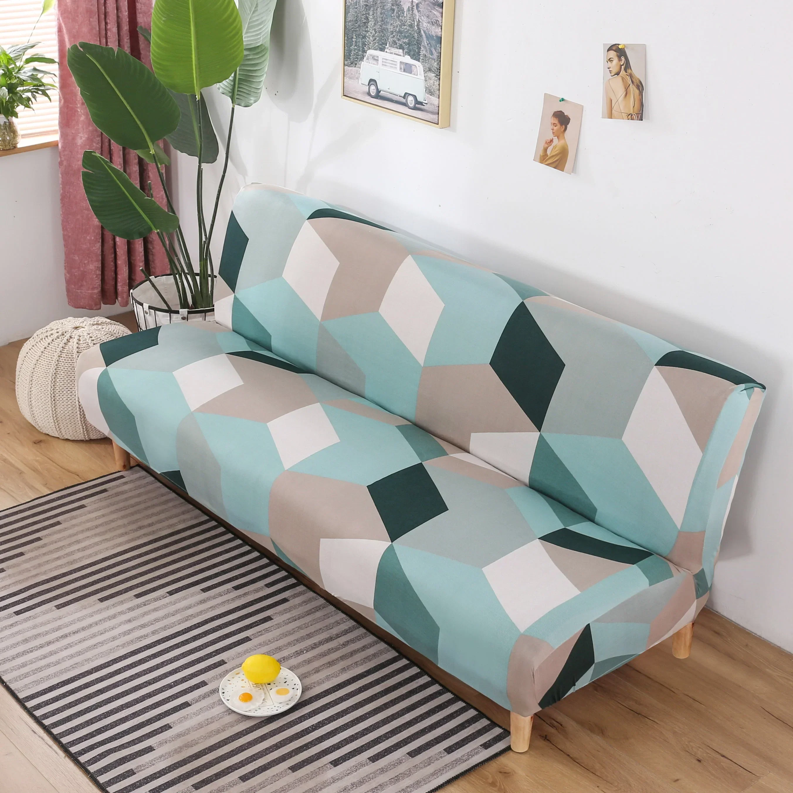 Sofa Bed Cover - Greenoo - Adaptable & Expandable - Image 2
