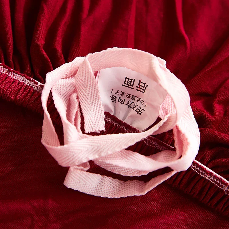 Sofa Bed Cover - Red - Adaptable & Expandable - Image 5