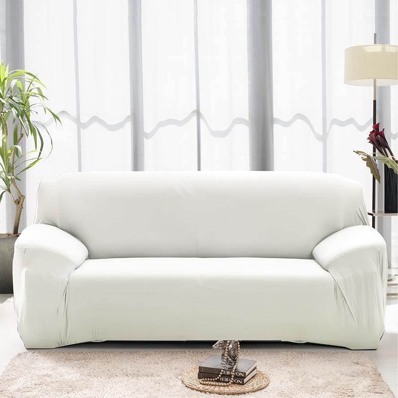 Sofa Cover - Alabaster White - Adaptable & Expandable - Image 4
