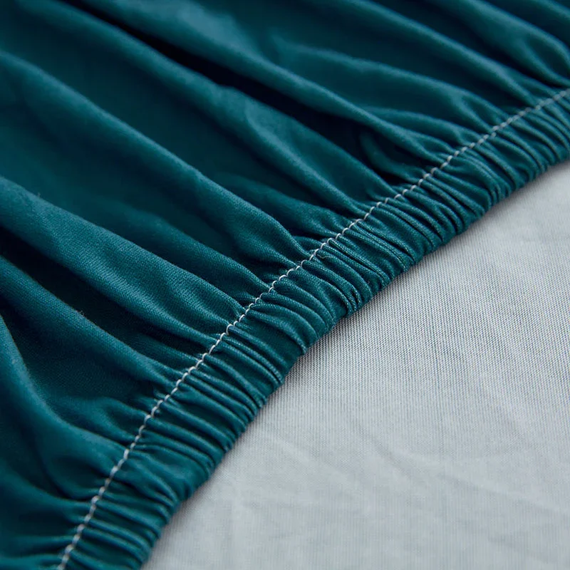 Sofa Cover- Alpine Green - Adaptable & Expandable - Image 4