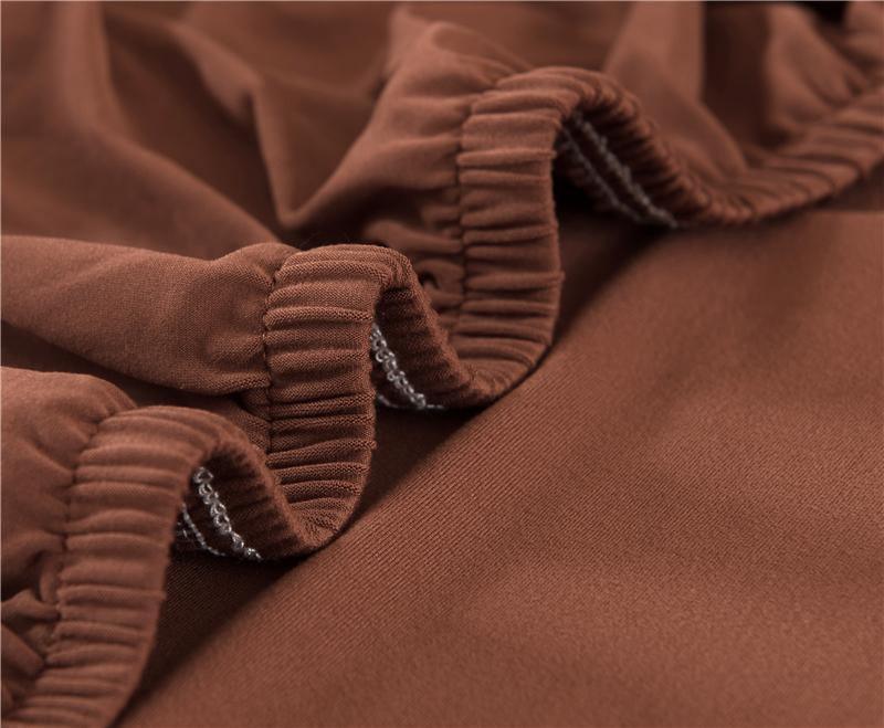 Sofa Cover - Auburn Brown - Adaptable & Expandable - Image 3
