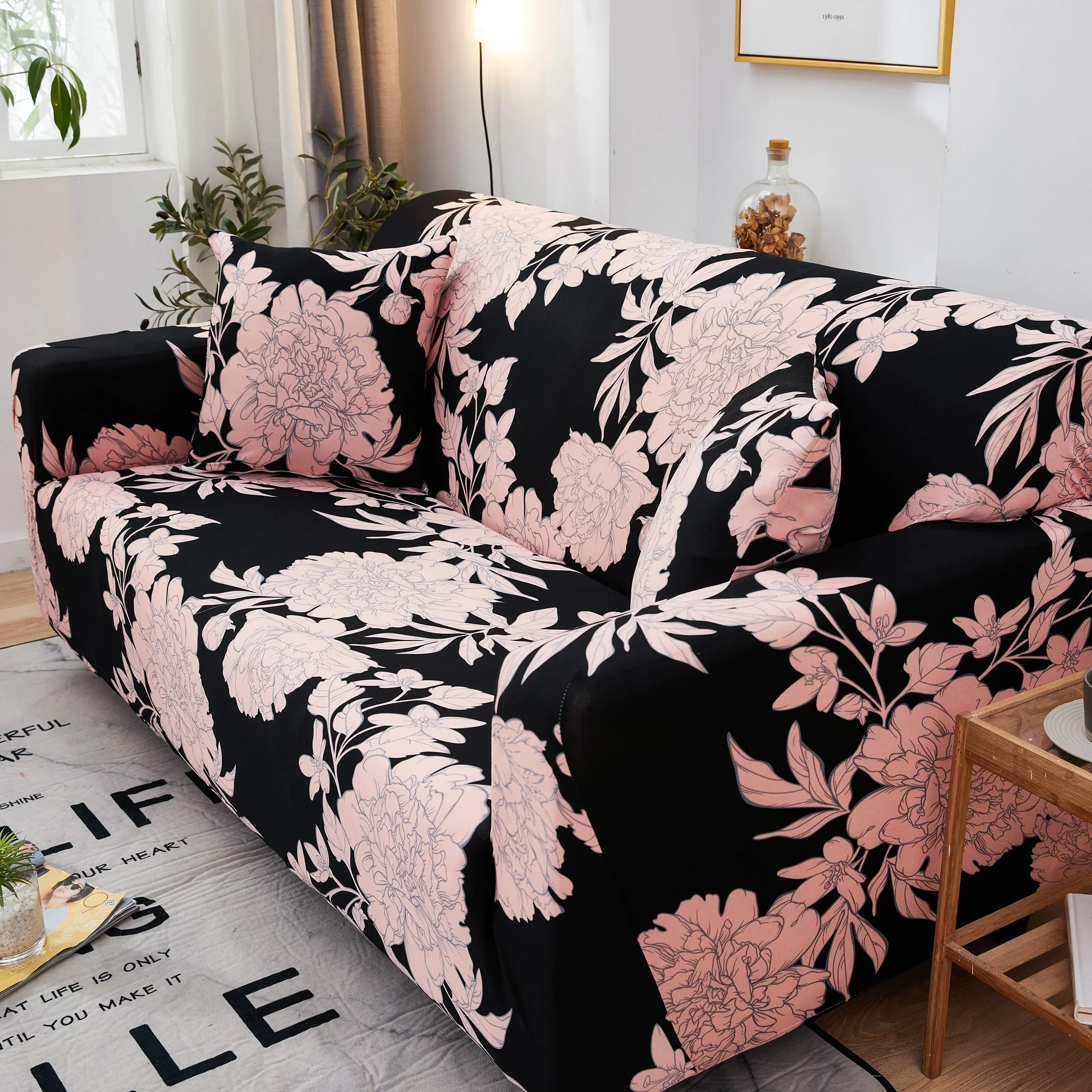 Sofa Cover - Azrose - Adaptable & Expandable - Image 2