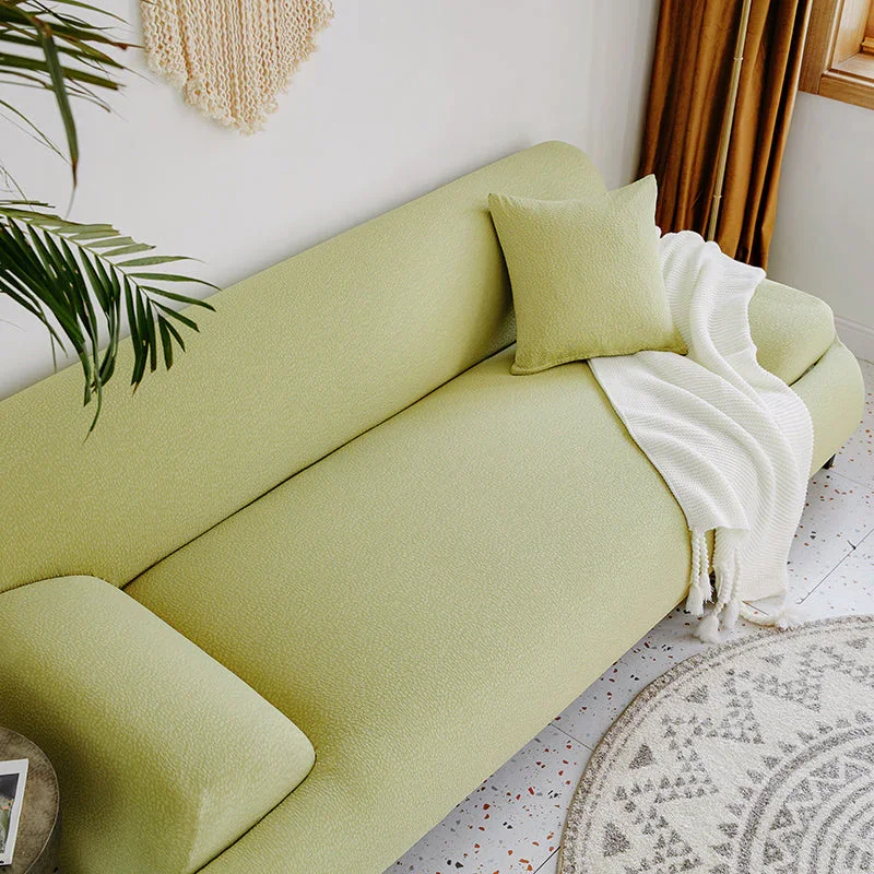 Sofa Cover - Bubble Gauze - Bean Green - Waterproof