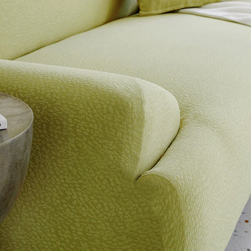 Sofa Cover - Bubble Gauze - Bean Green - Waterproof - Image 2
