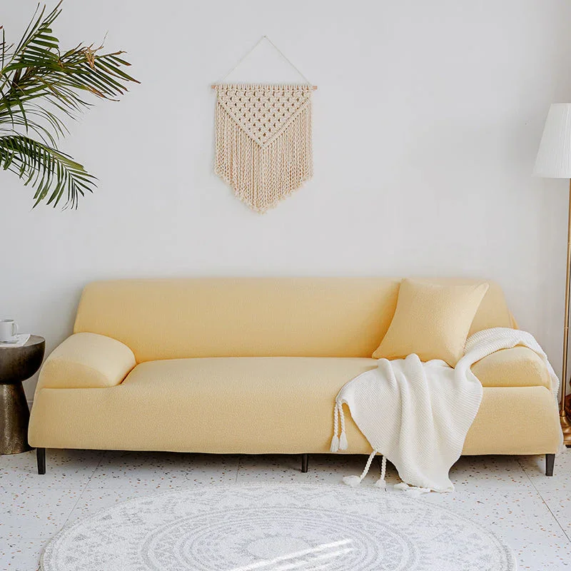 Sofa Cover - Bubble Gauze - Goose Yellow - Waterproof