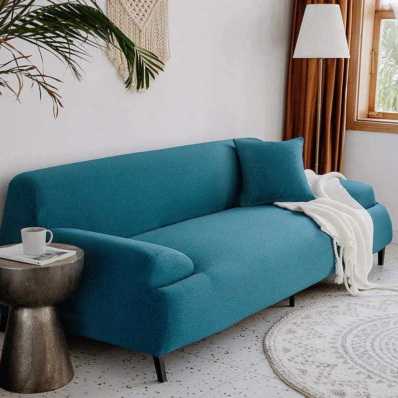 Sofa Cover - Bubble Gauze - Indigo - Waterproof - Image 2
