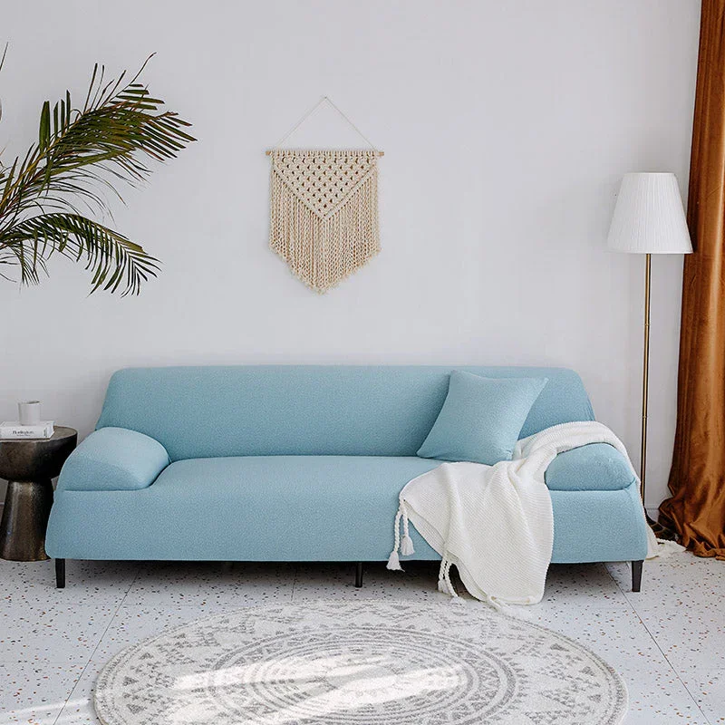 Sofa Cover - Bubble Gauze - Light Blue - Waterproof