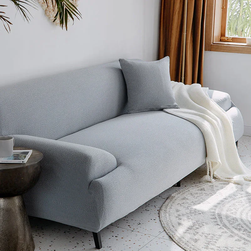 Sofa Cover - Bubble Gauze - Light Gray - Waterproof - Image 3