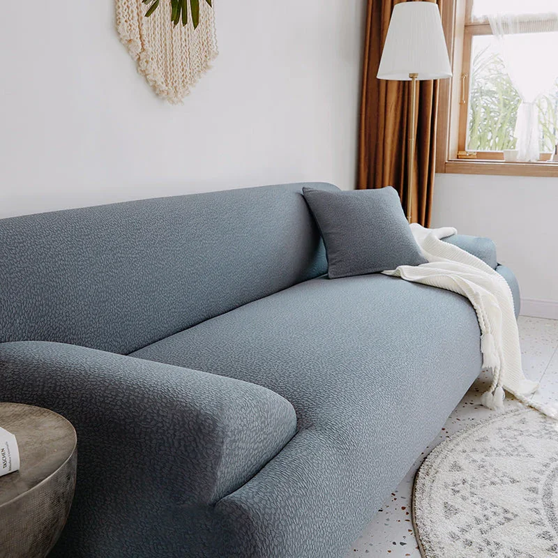 Sofa Cover - Bubble Gauze - Medium Gray - Waterproof - Image 2