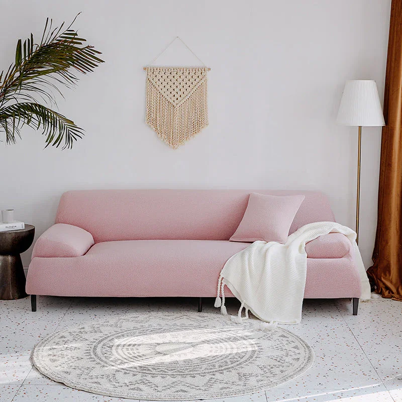 Sofa Cover - Bubble Gauze - Mist Pink - Waterproof