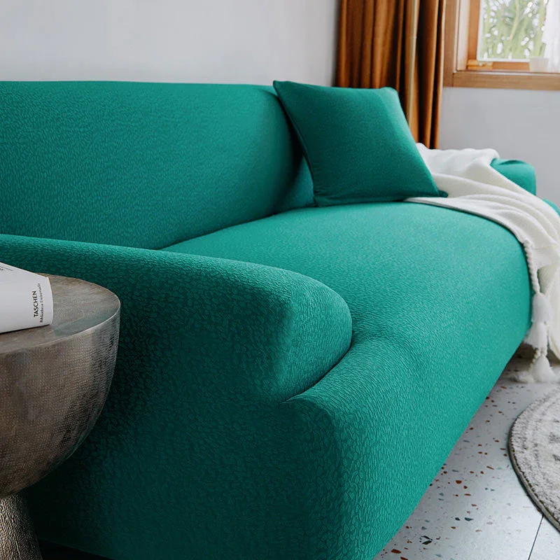 Sofa Cover - Bubble Gauze - Pine Green - Waterproof