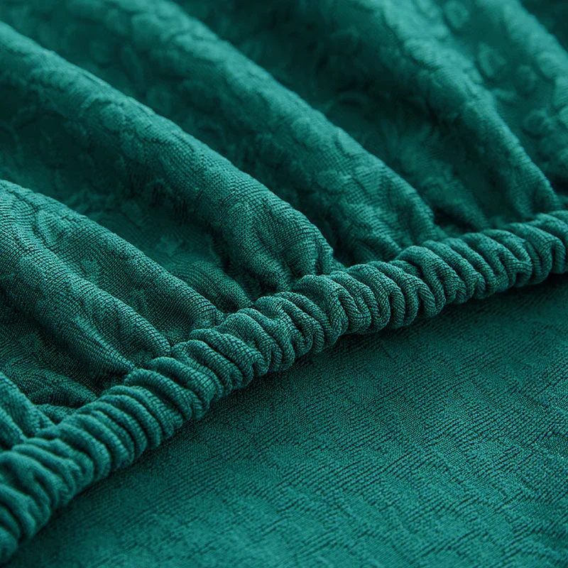 Sofa Cover - Bubble Gauze - Pine Green - Waterproof - Image 3