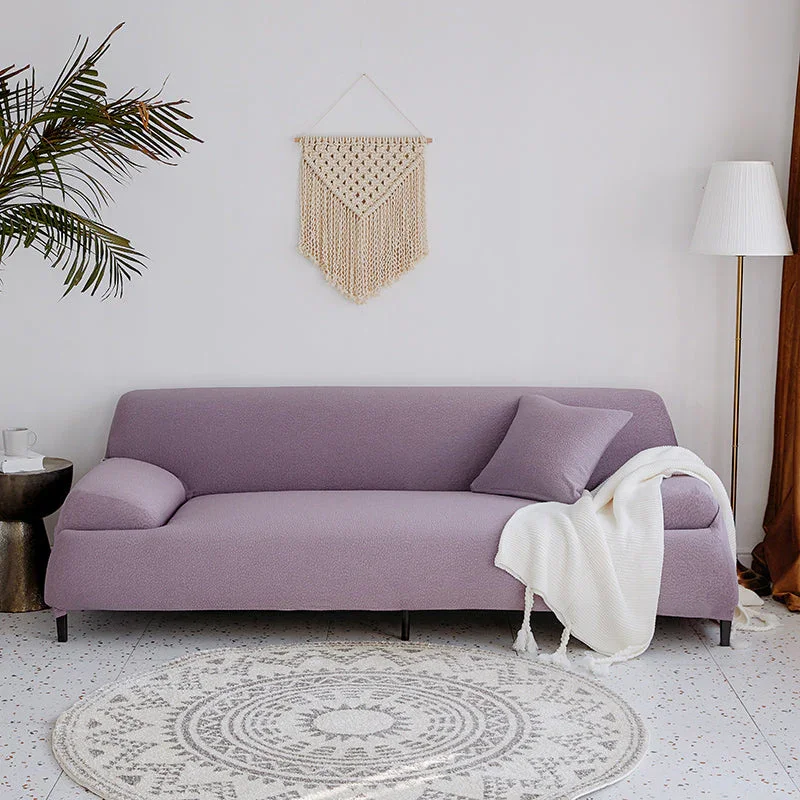 Sofa Cover - Bubble Gauze - Taro Purple - Waterproof