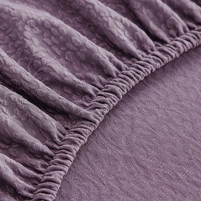 Sofa Cover - Bubble Gauze - Taro Purple - Waterproof - Image 3