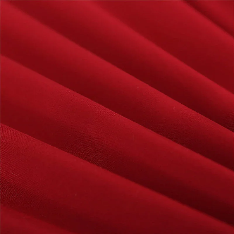 Sofa Cover- Cartier Red - Adaptable & Expandable - Image 4