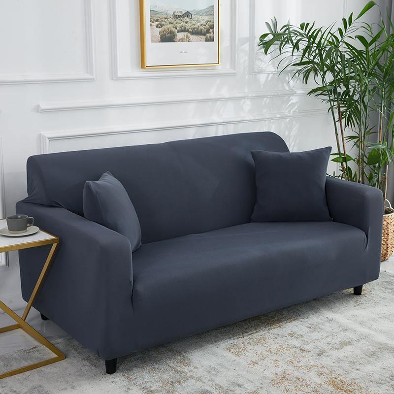 Sofa Cover - Clay Grey - Adaptable & Expandable - Image 4