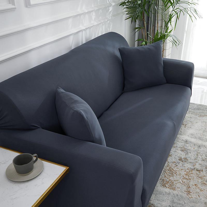 Sofa Cover - Clay Grey - Adaptable & Expandable - Image 5