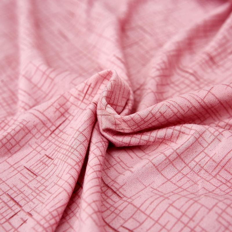 Sofa Cover - Cross pattern - Pink - Adaptable & Expandable - Image 4