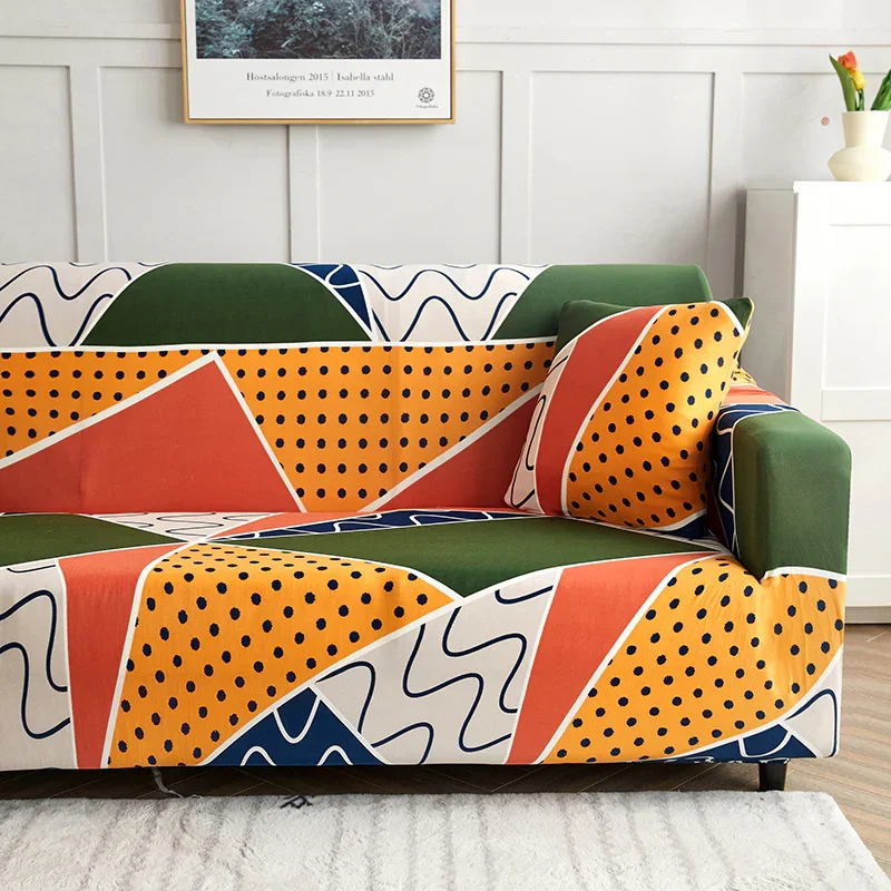 Sofa Cover - Geo Chic - Adaptable & Expandable - Image 2