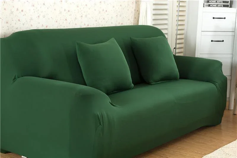 Sofa Cover - Green Malachite - Adaptable & Expandable - Image 2