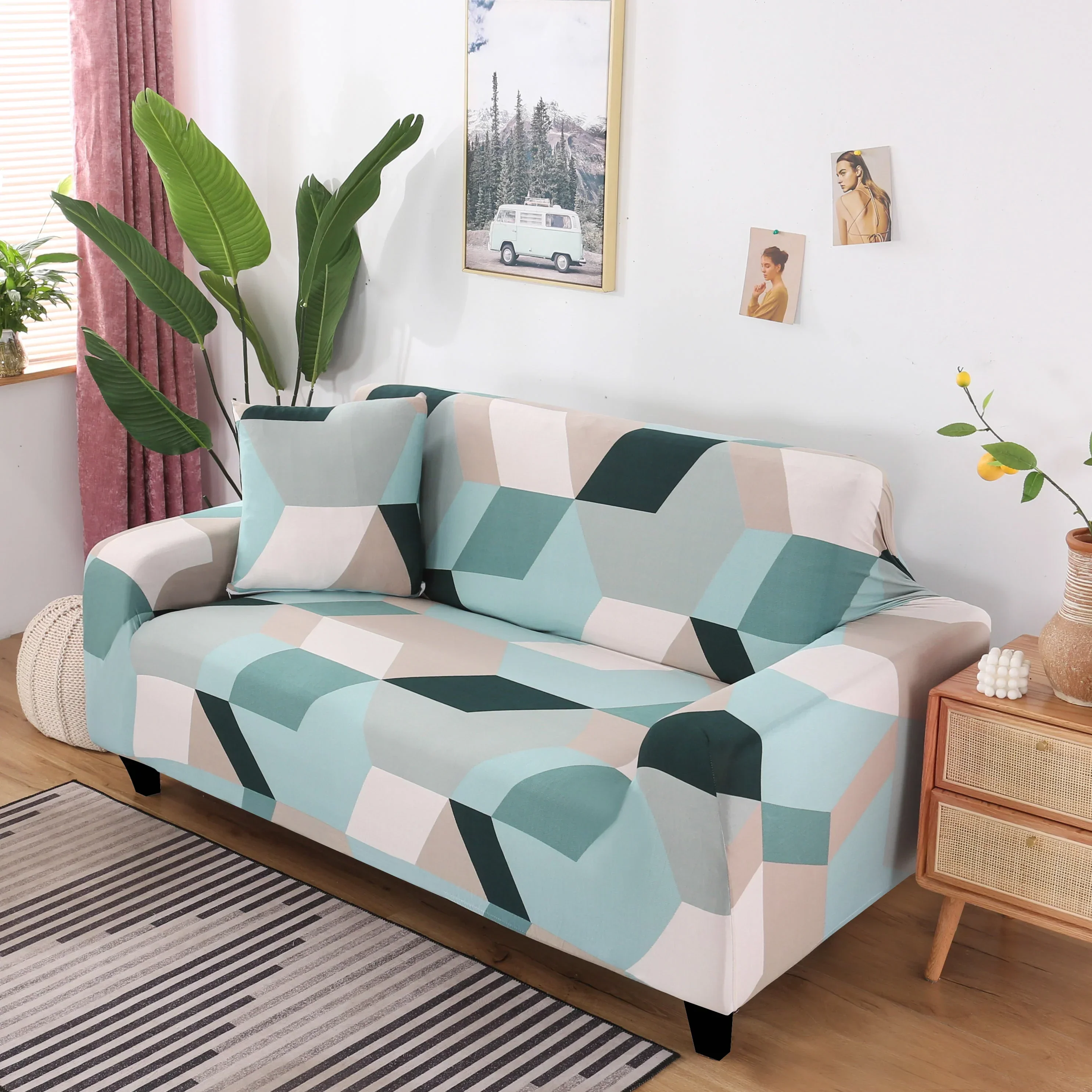 Sofa Cover - Greenoo - Adaptable & Expandable - Image 2
