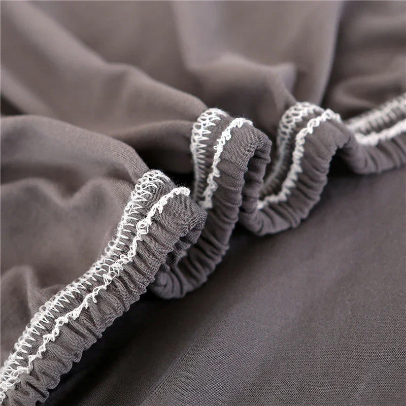 Sofa Cover- Grey Shadow - Adaptable & Expandable - Image 5
