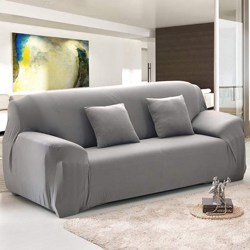 Sofa Cover - Mouse grey - Adaptable & Expandable - Image 3
