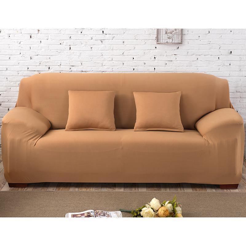 Sofa Cover - Ocher - Adaptable & Expandable - Image 5