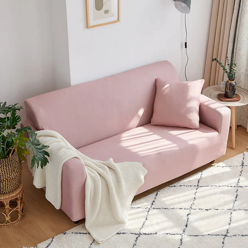 Sofa Cover- Pink lemonade - Adaptable & Expandable - Image 2