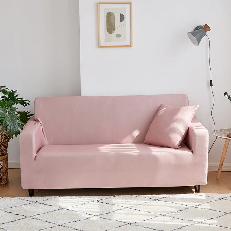 Sofa Cover- Pink lemonade - Adaptable & Expandable - Image 3