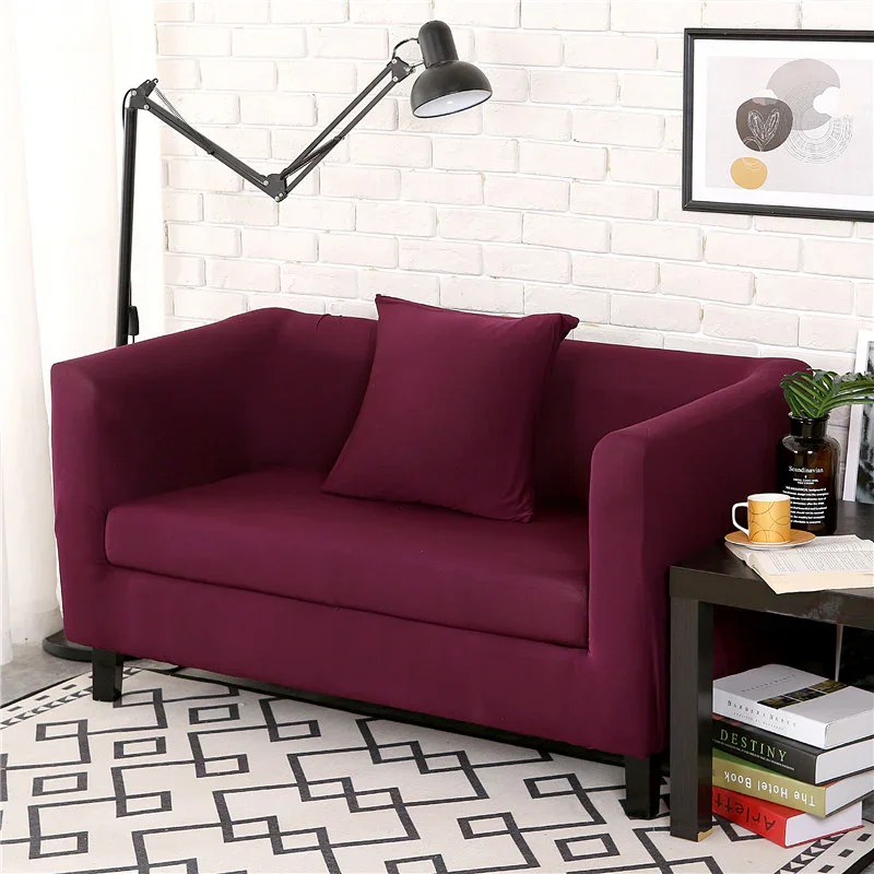 Sofa Cover - Purple Magenta - Adaptable & Expandable - Image 2