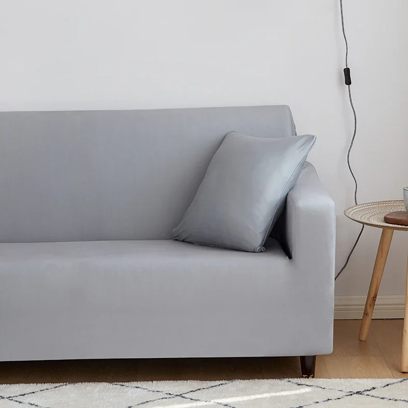 Sofa Cover - Dolphin gray - Adaptable & Expandable - Image 3